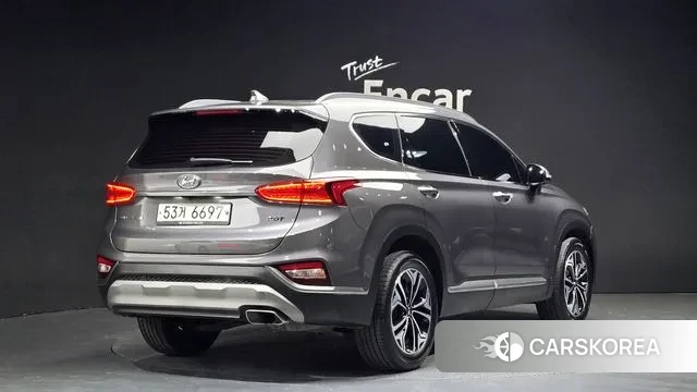 Hyundai Santa Fe TM 2019 Серый из Кореи
