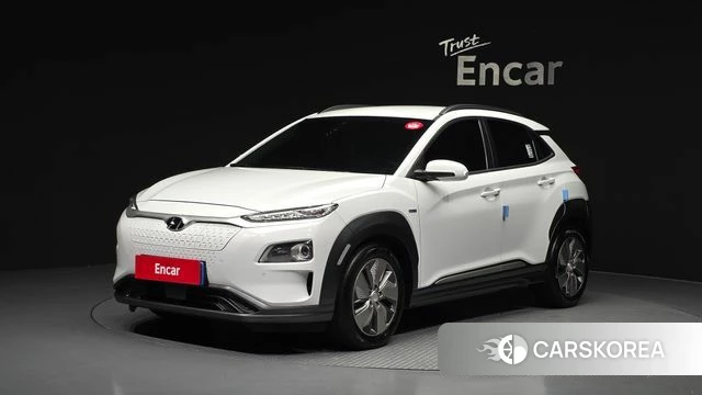 Hyundai Kona Electric 2019 Белый из Кореи
