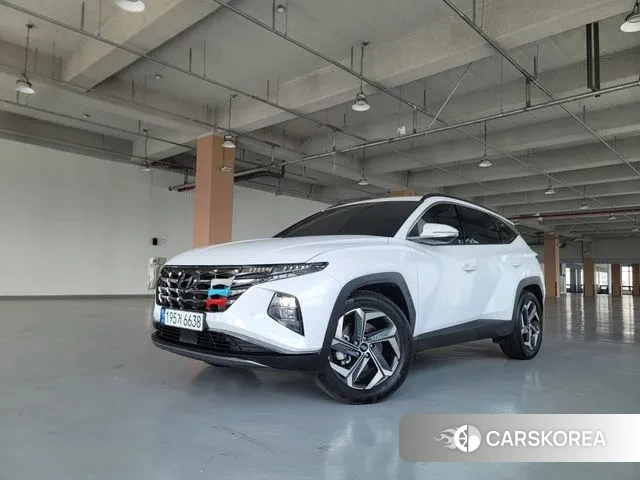Hyundai Tucson (NX4) 2023 Белый из Кореи