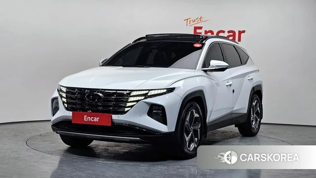 Hyundai Tucson (NX4) 2021 Белый из Кореи
