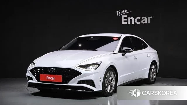 Hyundai Sonata (DN8) 2021 Белый из Кореи