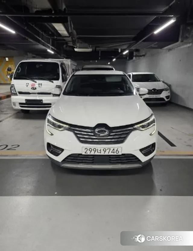 Renault Korea (Samsung) XM3 2022 Белый из Кореи