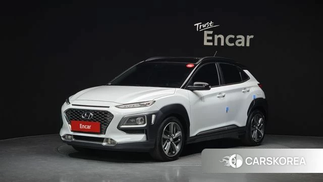Hyundai Kona 2018 Белый из Кореи