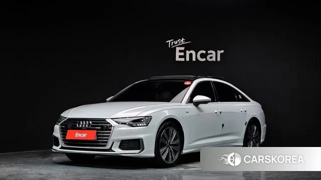 Audi A6 (C8) 2023 Белый из Кореи