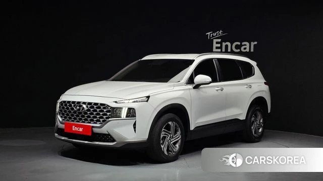 Hyundai The New Santa Fe 2021 Белый из Кореи