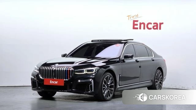BMW 7 Series (G11) 2020 Черный из Кореи