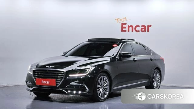 Genesis G80 2018 Черный из Кореи