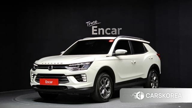 Ssangyong Beautiful Korando 2020 Белый из Кореи