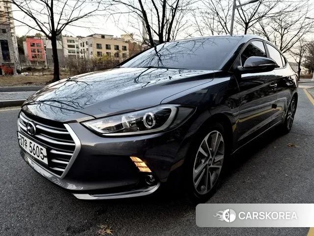Hyundai Avante AD 2018 Серый из Кореи