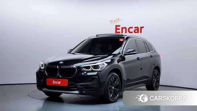 BMW X1 (F48) 2019 Черный из Кореи