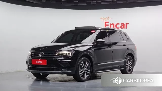Volkswagen Tiguan Allspace 2020 Черный из Кореи