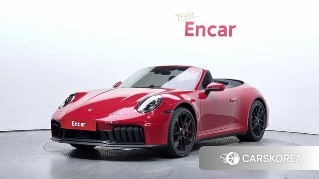 Porsche 911(992) 2025 Красный из Кореи