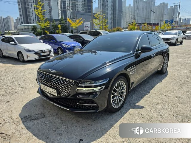 Genesis G80 (RG3) 2022 Черный из Кореи
