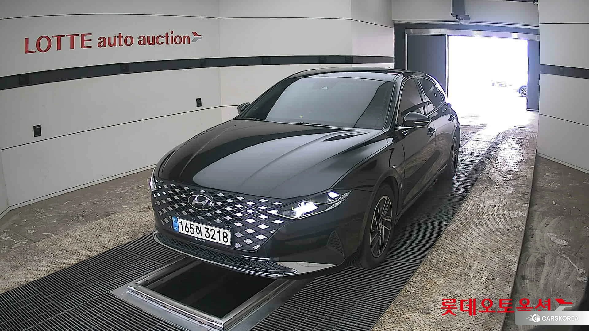 Hyundai Grandeur 2022 Midnight Black Pearl из Кореи