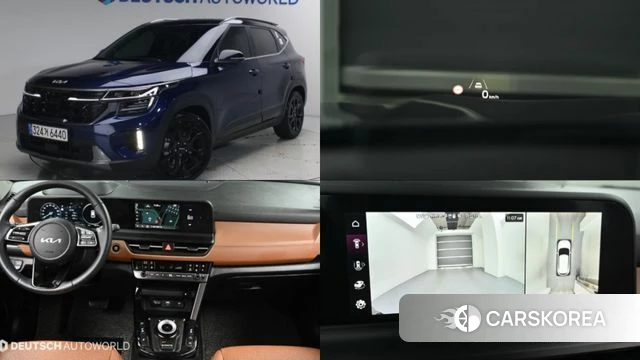 Kia The New Seltos 2024 Синий из Кореи