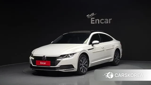 Volkswagen Arteon 2019 Белый из Кореи