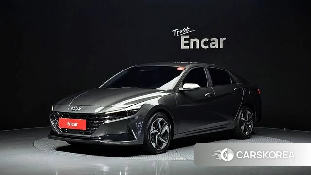 Hyundai Avante (CN7) 2020 Зеленый из Кореи