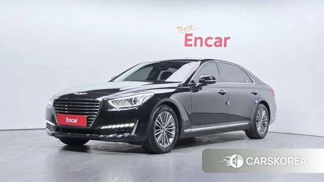 Genesis EQ900 2018 Черный из Кореи