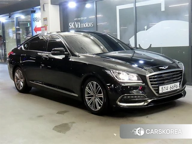 Genesis G80 2018 Черный из Кореи