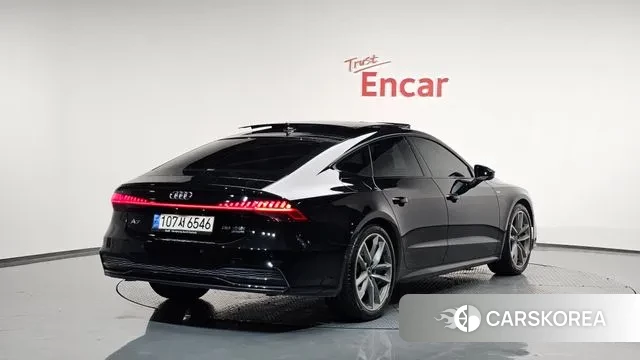 Audi A7 (4K) 2022 Черный из Кореи