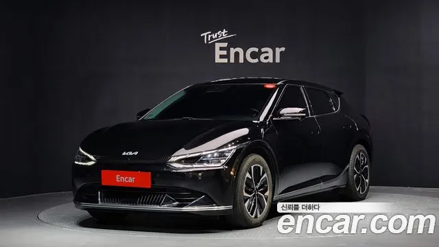 Kia EV6 2021 Черный из Кореи