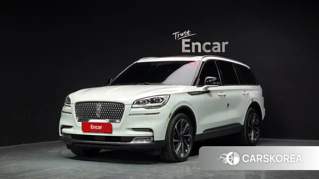 Lincoln Aviator 2nd generation 2022 Белый из Кореи