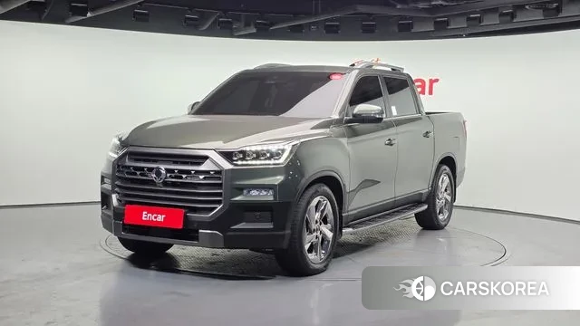 Ssangyong The New Rexton Sport 2023 Зеленый из Кореи