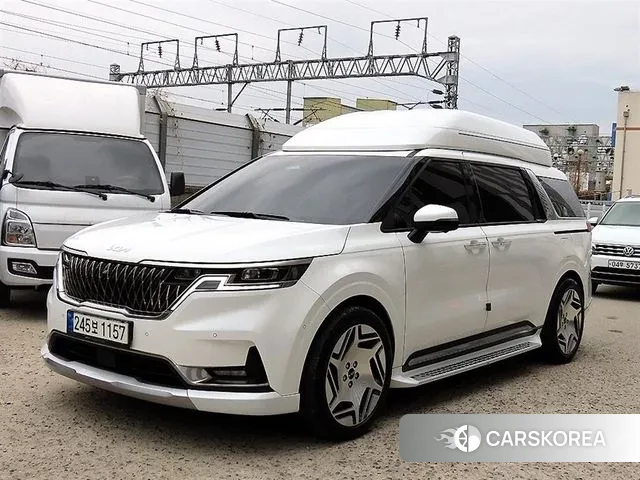 Kia Carnival 4th generation 2022 Белый из Кореи