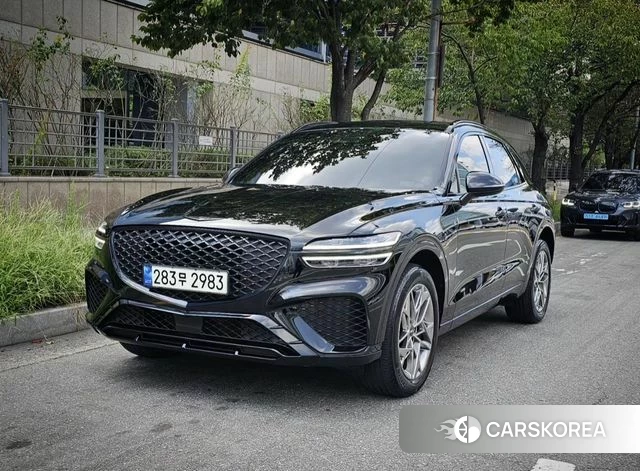 Genesis GV70 2021 Черный из Кореи