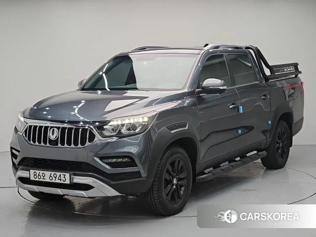 Ssangyong Rexton Sports Cannes 2021 Серый из Кореи