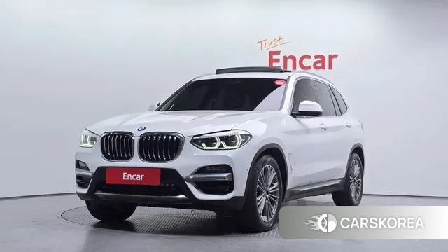 BMW X3 (G01) 2021 Белый из Кореи