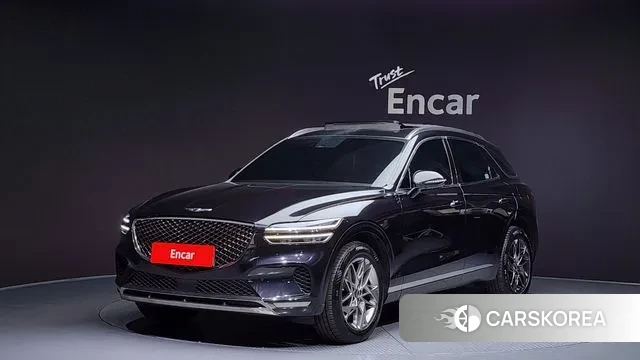 Genesis GV70 2021 Черный из Кореи