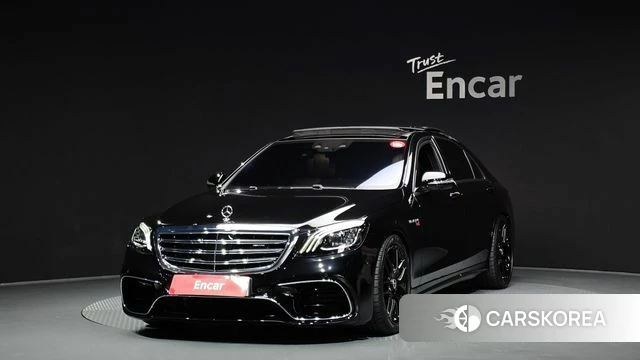 Mercedes-Benz S-Class W222 2020 Черный из Кореи