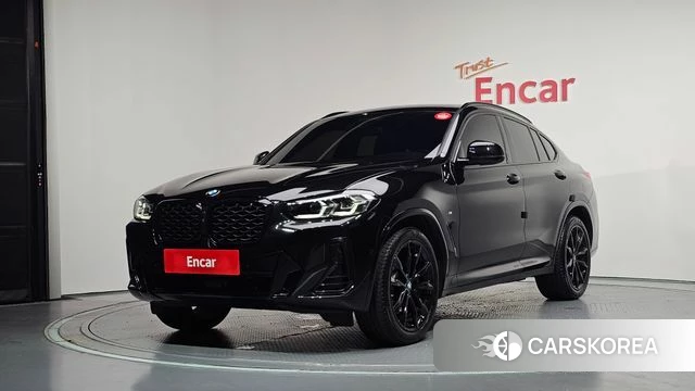 BMW X4 (G02) 2025 Черный из Кореи