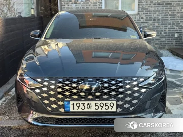 Hyundai The New Grandeur IG 2021 Серый из Кореи