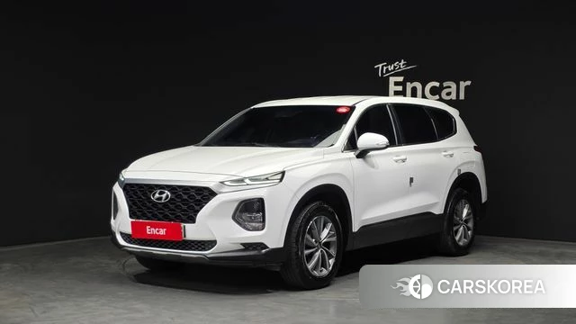 Hyundai Santa Fe TM 2019 Белый из Кореи