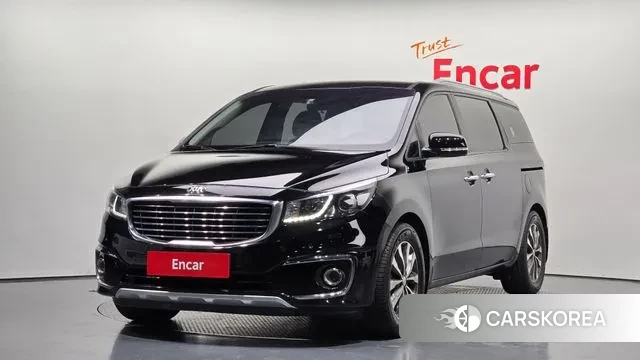 Kia All New Carnival 2018 Черный из Кореи
