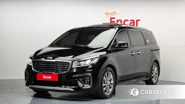 Kia The New Carnival 2019 Черный из Кореи