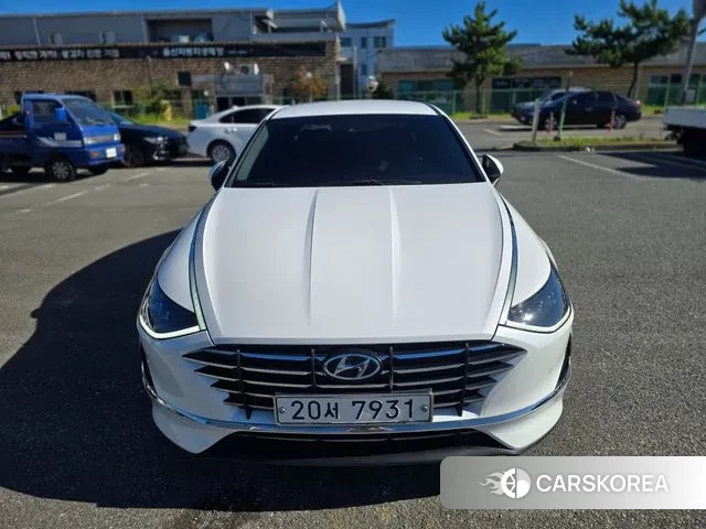 Hyundai Sonata (DN8) 2019 Белый из Кореи