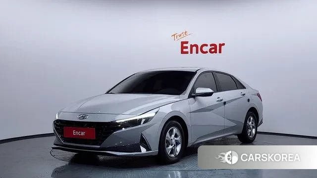 Hyundai Avante (CN7) 2020 Серебряный из Кореи