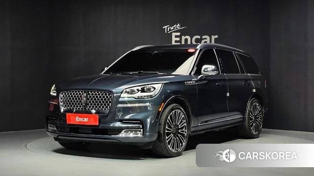 Lincoln Aviator 2nd generation 2020 Синий из Кореи