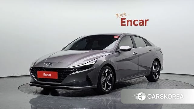 Hyundai Avante (CN7) 2020 Серый из Кореи