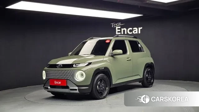 Hyundai Casper 2023 Светло-зеленый из Кореи