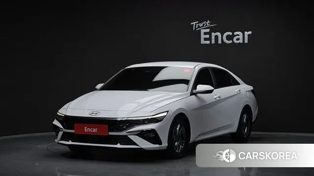 Hyundai The New Avante (CN7) 2023 Белый из Кореи