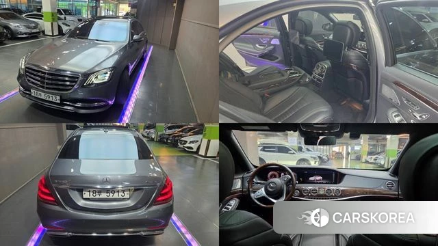 Mercedes-Benz S-Class W222 2019 Серый из Кореи