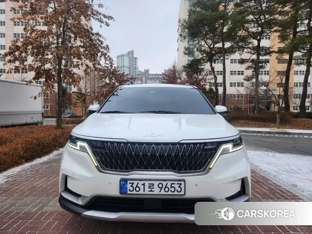 Kia Carnival 4th generation 2021 Белый из Кореи