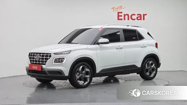 Hyundai Venue 2021 Белый из Кореи