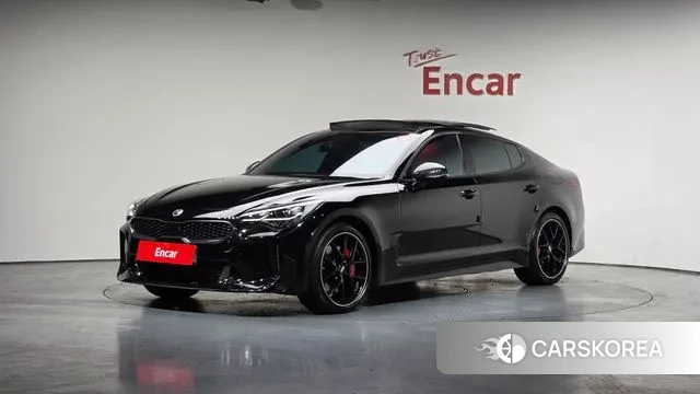 Kia Stinger 2019 Черный из Кореи