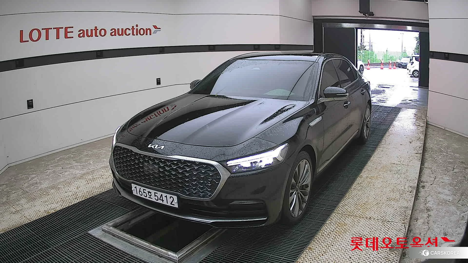 Kia K9 2022 Aurora Black Pearl из Кореи