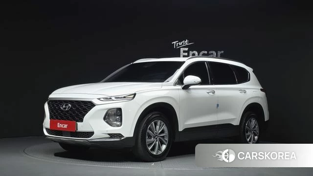 Hyundai Santa Fe TM 2018 Белый из Кореи